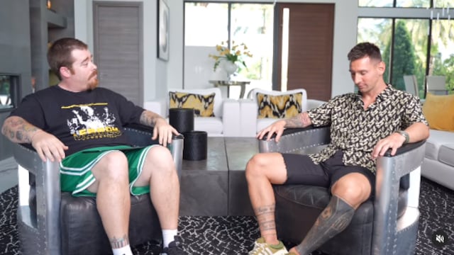 Migue dijo que fue el beso más importante de su vida.