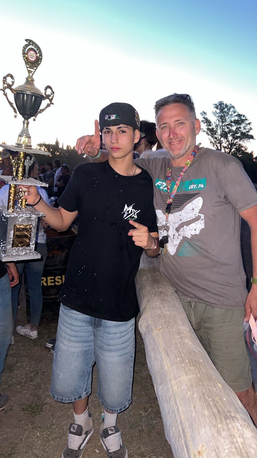 Santino Riba se consagró Subcampeón en el Campeonato Cordobés de Motocross