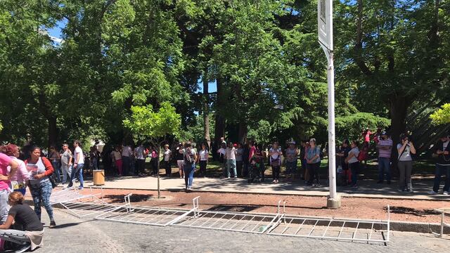 Nueva marcha frente al Municipio de Tandil