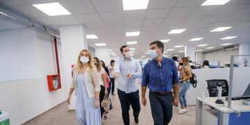 El gobernador Capitanich fue el encargado de inaugurar las nuevas oficinas del organismo nacional.