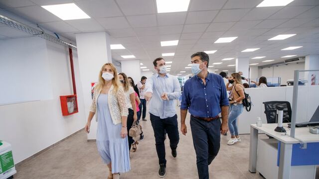 El gobernador Capitanich fue el encargado de inaugurar las nuevas oficinas del organismo nacional.