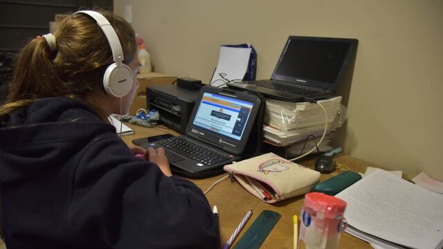 No habrá clases virtuales del 26 al 28 de mayo en Rafaela. 
foto facundo luque