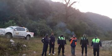 Encontraron sanos y salvos a los bikers perdidos en la Quebrada del Portugués.