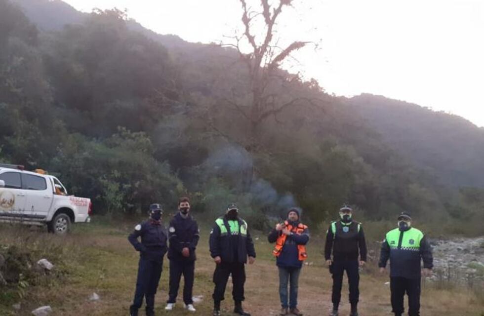 Encontraron a los bikers perdidos en la Quebrada del Portugués