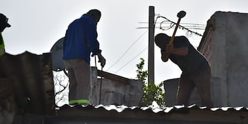 Búnker 57 derribado. Rosario