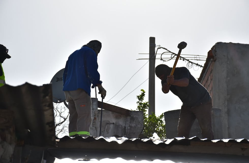 Derriban otro búnker de venta de drogas en Rosario