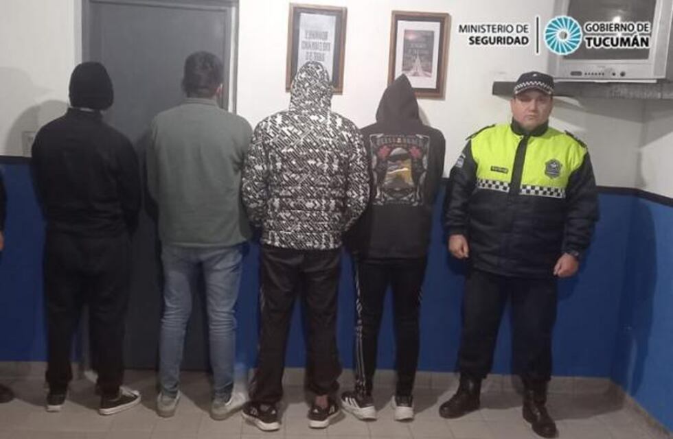Lules: detuvieron a cuatro jóvenes por vender drogas en la zona céntrica de la ciudad
