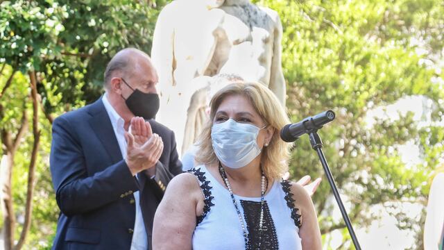 Sonia Martorano y Omar Perotti (Gobierno de Santa Fe)