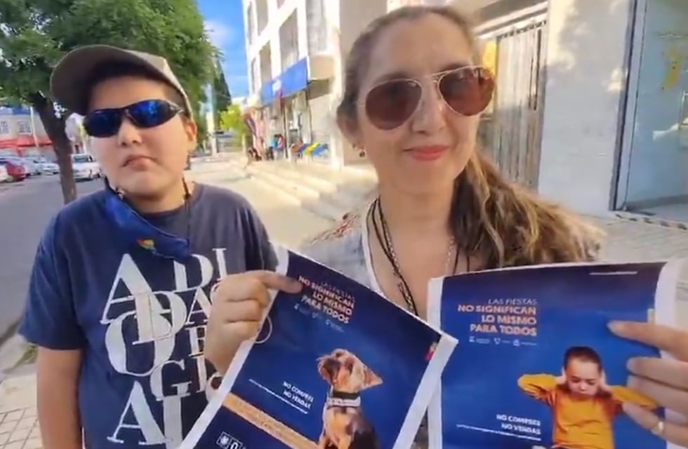 Lucas, un niño de San Luis con autismo, encabeza la campaña “Pirotecnia Cero”