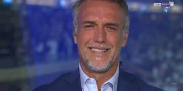 Gabriel Batistuta y su emoción por la consagración de Argentina.