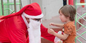 Papá Noel en Arroyito