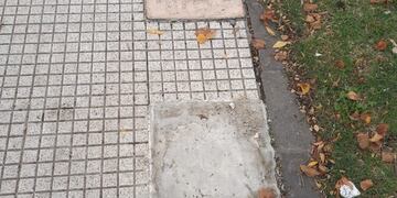 Vandalizaron Baldosa por la Memoria en la plaza San Martín