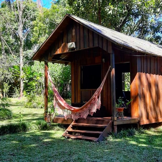 Una de las cabañas disponibles