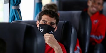 Alan Aguerre volvió a ser convocado en Newell's tras su lesión (@Newells)