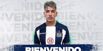 Francisco Álvarez, flamante incorporación de Talleres. (Prensa Talleres)