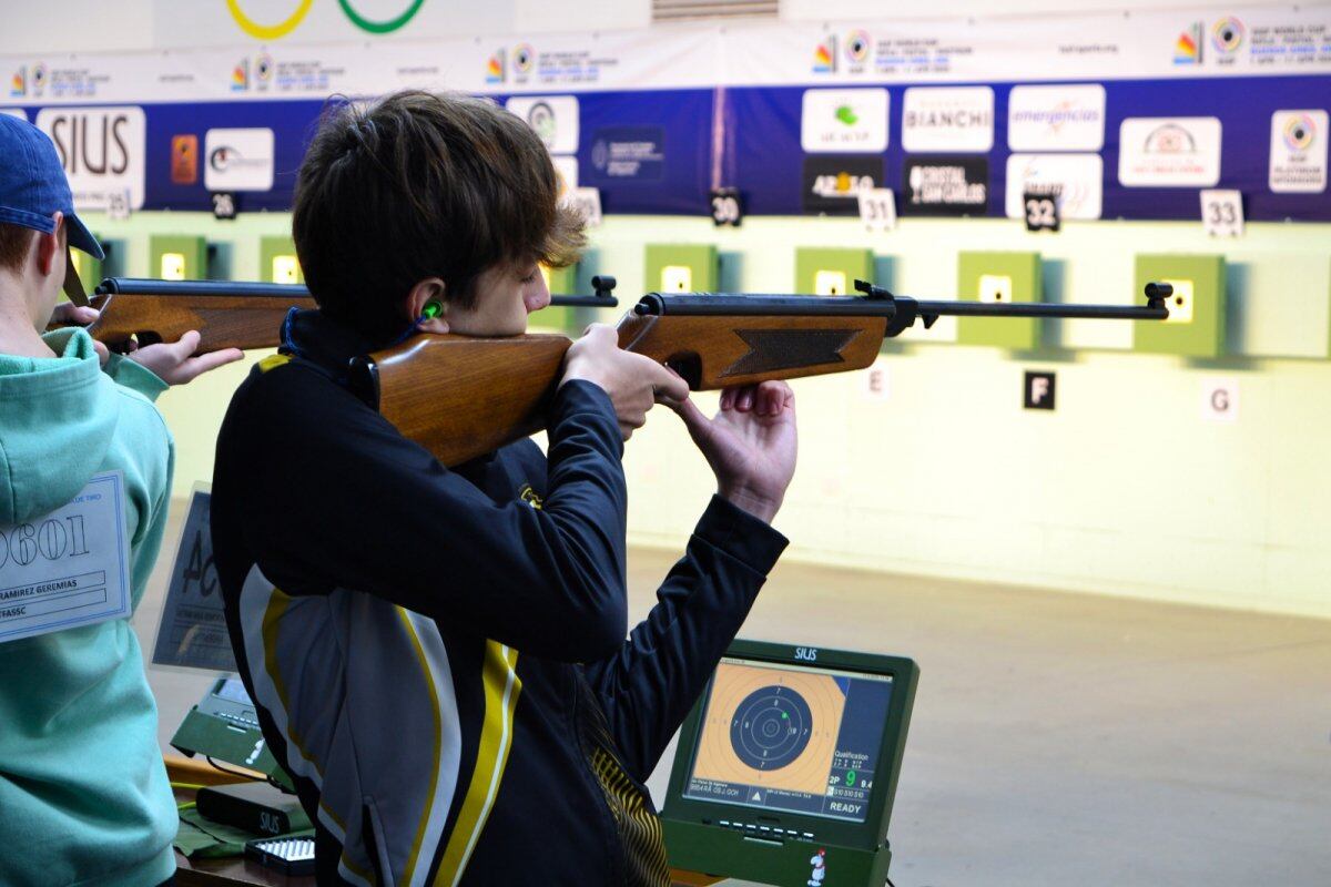 Juan Martín Ríos Veronesi - Campeón nacional juvenil de Tiro Deportivo.