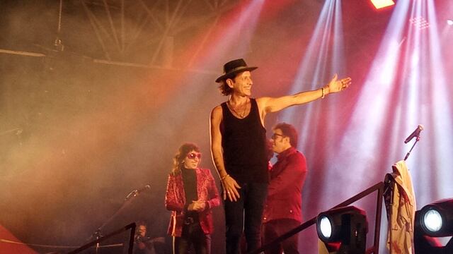 Coti Sorokin en la Fiesta Provincial del Trigo