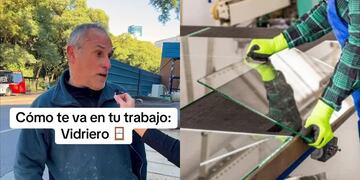 Sueldo de un vidriero en Argentina.