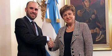 Martín Guzmán viajó a Washington para reunirse con Kristalina Georgieva y mostrarle las metas que cumplió la Argentina en cuanto al acuerdo con el FMI. Foto: La Voz/Archivo.