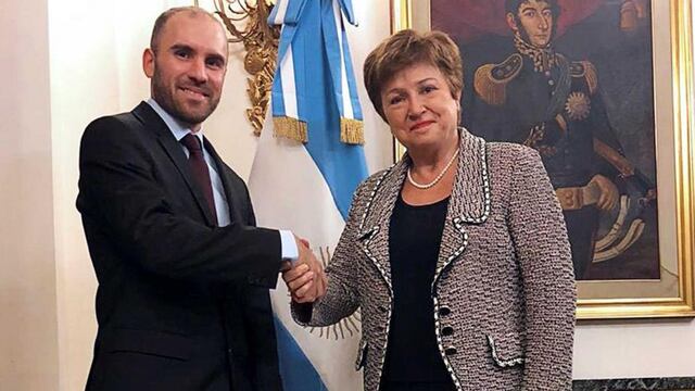 Martín Guzmán viajó a Washington para reunirse con Kristalina Georgieva y mostrarle las metas que cumplió la Argentina en cuanto al acuerdo con el FMI. Foto: La Voz/Archivo.