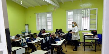 Ya no será obligatorio el barbijo en las escuelas de Mendoza.