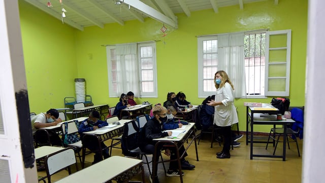 Ya no será obligatorio el barbijo en las escuelas de Mendoza.