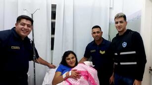 Un heroico parto asitido en un domicilio de La Falda