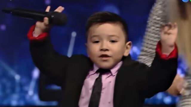 Aythan Valentín, el nene santiagueño que deslumbró en Got Talent Argentina el jueves 24 por la noche.