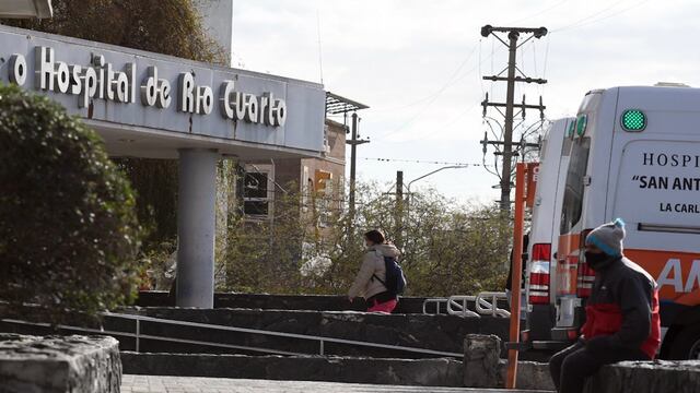 El hombre estaba en el hospital San Antonio de Padua de Río Cuarto.