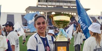 Natalia Grella de Arroyito campeona con Las Matadoras