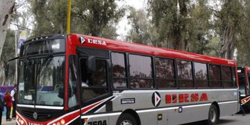 El colectivo es de la Empresa Romero S.A (ERSA).
