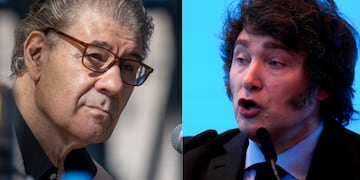 Víctor Hugo Morales y Javier Milei