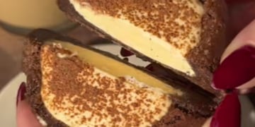 La receta de cookies de tiramisú.