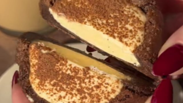 La receta de cookies de tiramisú.