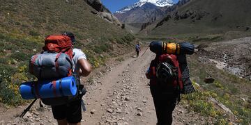 Parque Nacional Aconcagua 
Trekking en el parque Nacional Aconcagua. / Los Andes