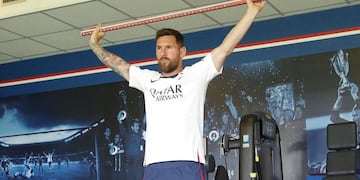 Lionel Messi comenzó a entrenar en París Saint-Germain (PSG) luego de sus vacaciones.