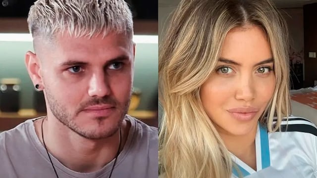 Mauro Icardi vs. Wanda Nara. Foto: captura pantalla