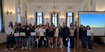 Entrega de reconocimientos "Psicoadolescentes"
