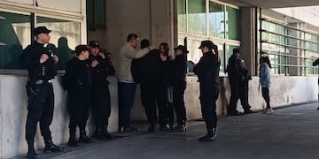Agentes de las fuerzas provinciales fueron al Heca apenas se enteraron del episodio.