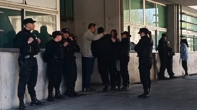 Agentes de las fuerzas provinciales fueron al Heca apenas se enteraron del episodio.