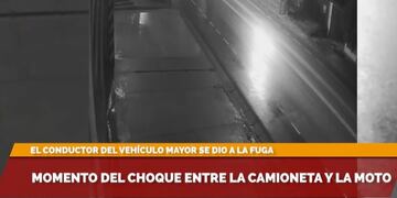 Grave accidente en Alem: atropelló y huyó de la escena.