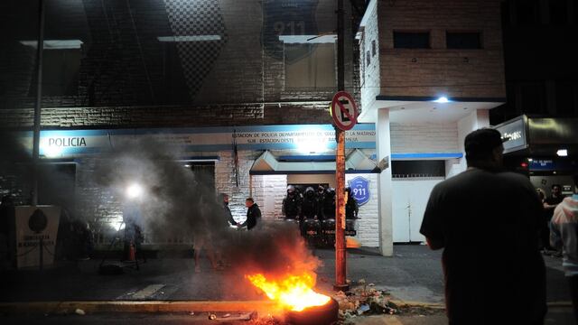 Ramos Mejía: incidentes en la movilización por el kiosquero asesinado