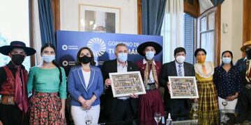 Jaldo recibió al Ballet Folclórico Yanasu