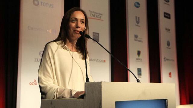 MARÍA EUGENIA VIDAL (Archivo/DyN).