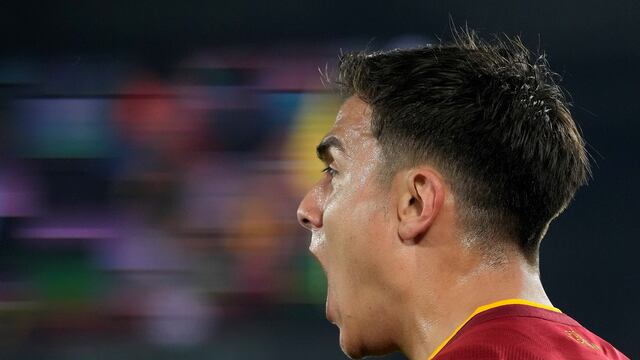Paulo Dybala, figura en la Roma, jugará la final de la Europa League (AP /Alessandra Tarantino).