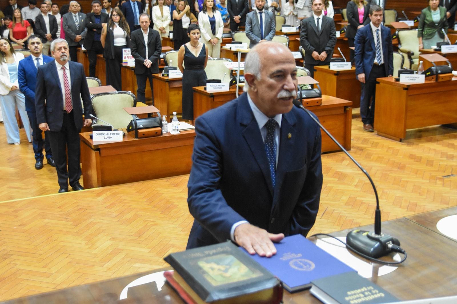 El diputado Mario Fiad, del bloque Jujuy Crece – Provincias Unidas, fue posesionado como vicepresidente 1º de la Legislatura.