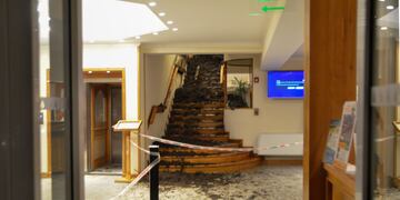 Así quedó el hotel de Bariloche tras el alud