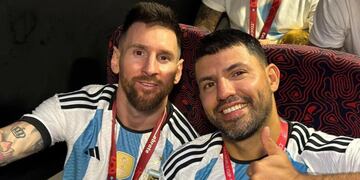 Messi y Agüero, juntos en un nuevo proyecto.