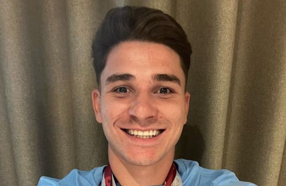 De exportación: Julián Álvarez se animó y respondió preguntas en inglés