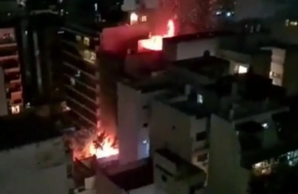 Las fotos sobre cómo quedó el departamento de Felipe Pettinato tras el incendio